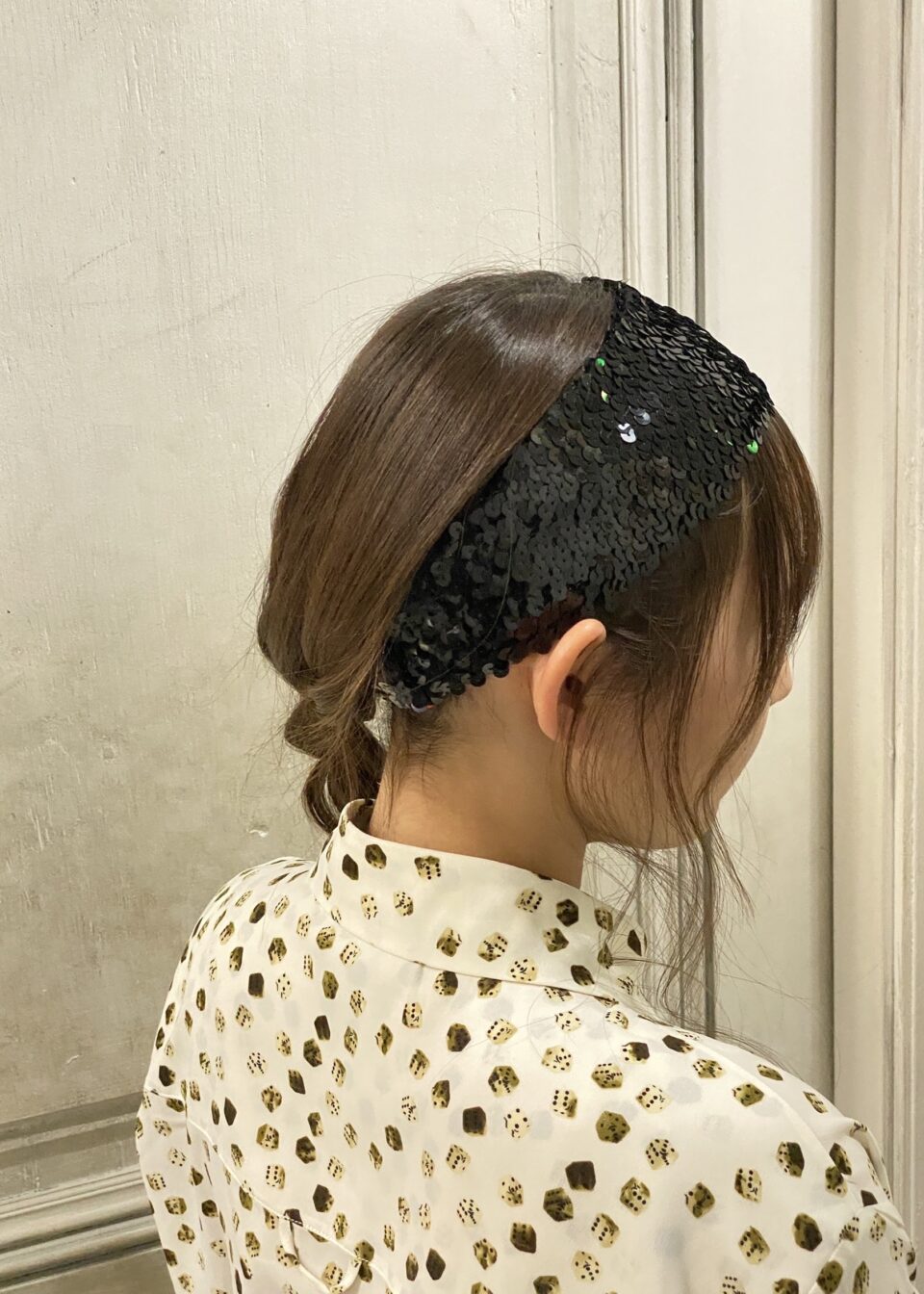 スパンコールヘアーバンド | gigot & melange – Online Store