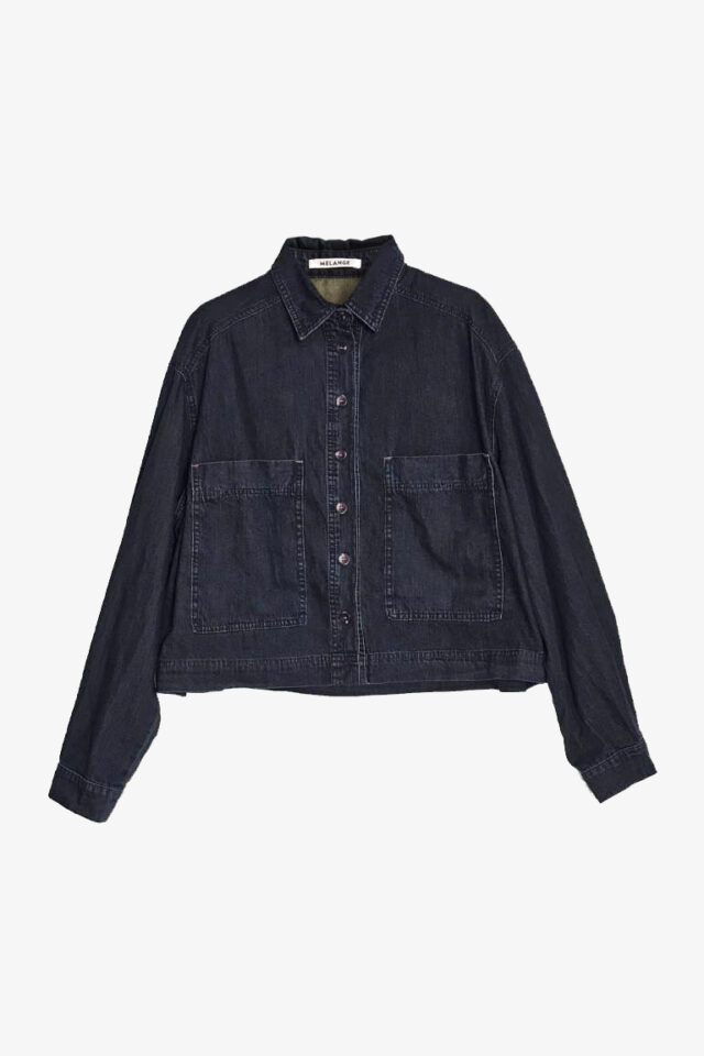 MELANGE メラーンジュ　ジャケット　ジップアップブルゾン MELANGE | gigot & melange – Online Store